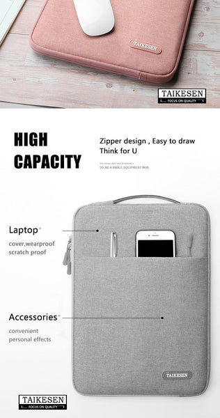 Portable Waterproof Laptop Case Sleeve 13.3-15.6 inch - For Macbook Pro Cases Endmore. | A Life Well Designed. 