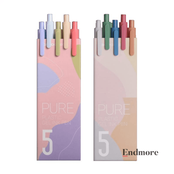 PURE Gel Pen 0.5mm - Morandi Color Stationary Endmore. | A Life Well Designed. 