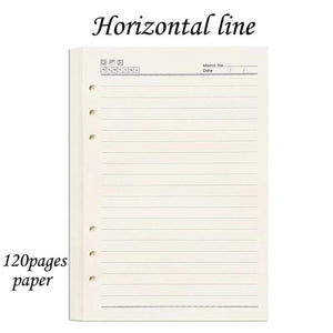 Soft PU Cover Notebook Journal - A6/A5/B5 Stationary Endmore. | A Life Well Designed. Horizontal line A6 