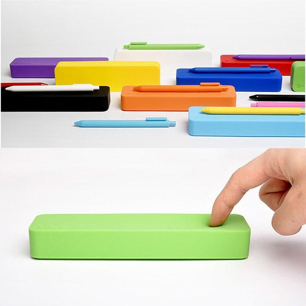 Soft Silicone Pencil Case Multi function w/ Color Pen's Stationary Endmore. | A Life Well Designed. 