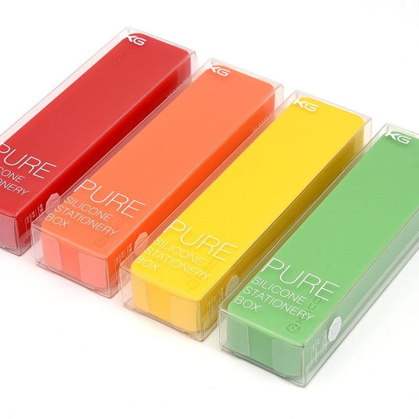 Soft Silicone Pencil Case Multi function w/ Color Pen's Stationary Endmore. | A Life Well Designed. 