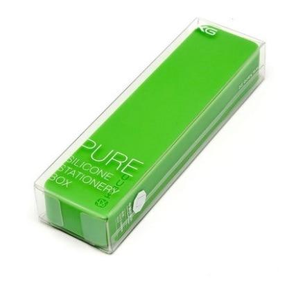 Soft Silicone Pencil Case Multi function w/ Color Pen's Stationary Endmore. | A Life Well Designed. green 