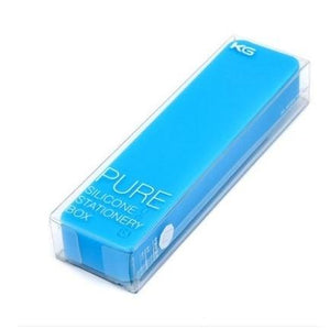 Soft Silicone Pencil Case Multi function w/ Color Pen's Stationary Endmore. | A Life Well Designed. light blue 