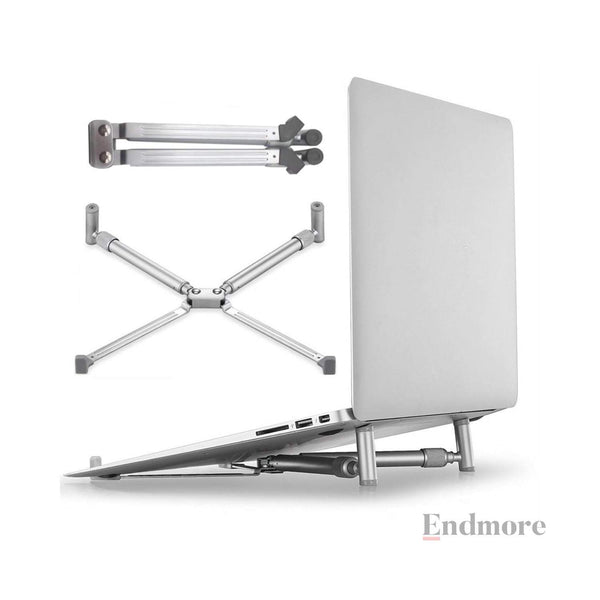 X Style Foldable Laptop Stand For 7-15 inch Macbook Pro Air Desk Accessories Endmore. | A Life Well Designed. 